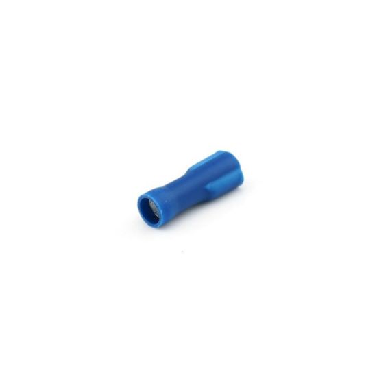 Afbeeldingen van RIPCA Vlakstekerhuls blauw 4,8X0,5MM 1,5-2,5MM² 100x