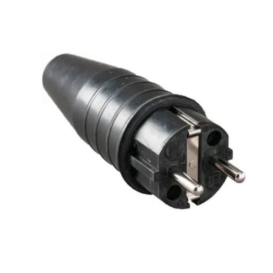 Afbeeldingen van KERAF Stekker volrubber 250V 16Ah