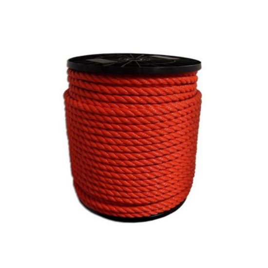 Afbeeldingen van Geslagen polypropyleen oranje 12MM 220M