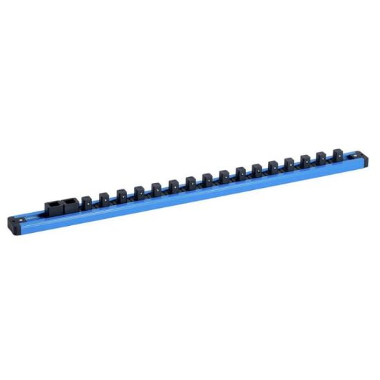 Afbeeldingen van GEDORE Dopsleutelset ½" SB C19 SL-010 C-profiel + dopsleutelrail 10-24MM 10x