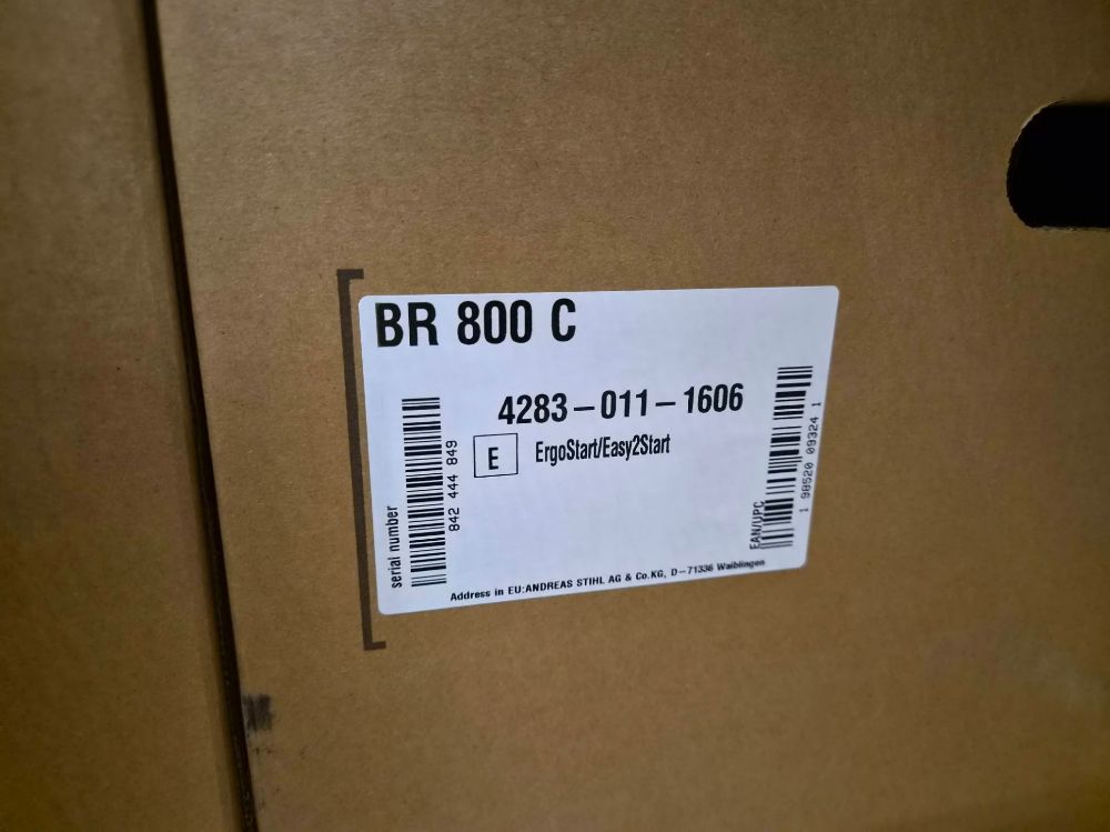 STIHL BR800 label 842444849