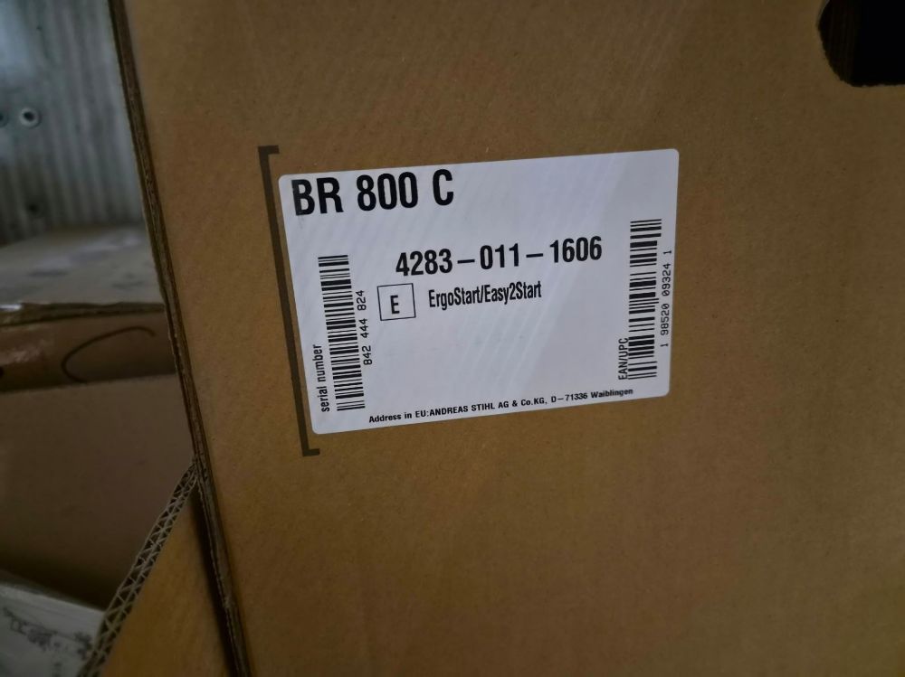 STIHL BR800 label 841916235